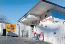  ??  ?? The Coast Rd Dairy at Wainuiomat­a was robbed in broad daylight.