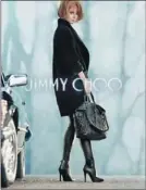  ?? PHOTOS PROVIDED TO CHINA DAILY ?? Top and above: Actress Nicole Kidman is the face for Jimmy Choo latest ad campaign.