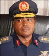  ??  ?? Chief of Air Staff, Sadique Abubakar