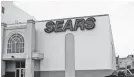  ?? GETTY IMAGES ?? Chicago’s last remaining Sears store, which opened in 1938, is scheduled to close this month.