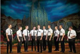  ?? JOAN MARCUS ?? The Mormons are on a mission in a touring production of “The Book of Mormon.”