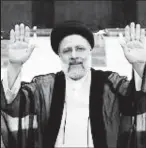  ??  ?? Ebrahim Raisi