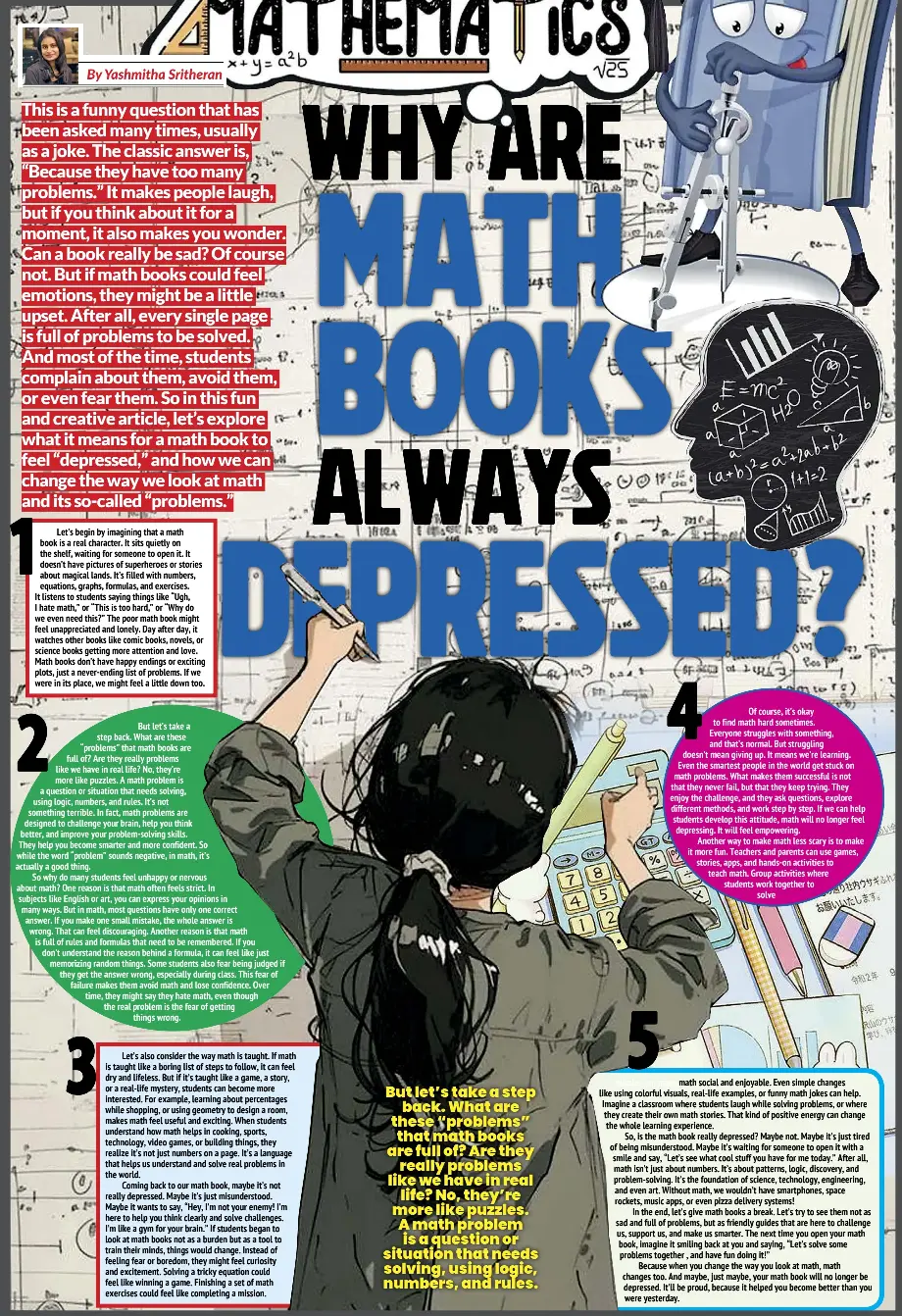 WHY ARE MATH BOOKS ALWAYS DEPRESSED? - PressReader