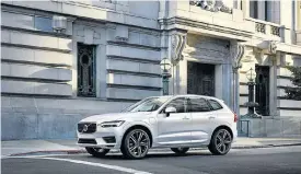  ??  ?? Voted World Car of the Year 2018, the XC60 continues Volvo’s impressive reinventio­n.