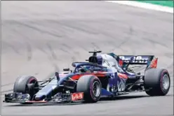  ??  ?? TORO ROSSO. El equipo italiano utilizó los motores japoneses en 2018.