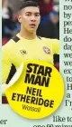  ??  ?? STAR MAN NEIL ETHERIDGE Walsall