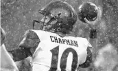  ?? JACK DEMPSEY/ASSOCIATED PRESS ?? San Diego State QB Christian Chapman is among the top returning signal-callers in the Mountain West Conference.