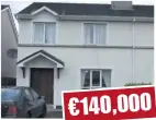  ??  ?? ■ Main picture, below: 37 Mill Falls, Collooney, a three-bed duplex apartment; inset left: four-bed house at Innisfree Court; inset right: three-bed house at Glenard, Ballinode. All properties are part of Shane Filan’s property portfolio which is up...