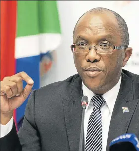  ?? Picture: TREVOR SAMSON ?? ALARM RAISED: Auditor-General Kimi Makwetu says Prasa, Sanral and SAA are just some of the state-owned entities that failed to submit their financial statements