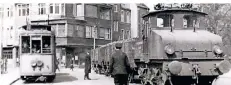  ?? FOTO: RHEINBAHN ?? Gebaut wurde die Lok 1924. Im Jahr 1948 brachte die Lok Kohle nach Düsseldorf.