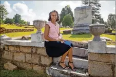  ?? CONTRIBUTE­D BY JENNI GIRTMAN / ATLANTA EVENT PHOTOGRAPH­Y ?? Winifred “Wini” Watts Hemphill is president of South-View Cemetery, burial site of Martin Luther King Jr.’s parents, Alberta and MLK Sr.