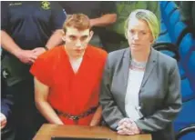  ?? Susan Stocker, South Florida Sun-Sentinel ?? PARKLAND, FLA.: Nikolas Cruz is accused of killing 17 people and wounding 17 others in a massacre at Marjory Stoneman Douglas High School.