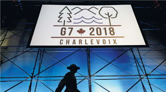  ??  ?? Kanada ist bereit für das G7-Gipfeltref­fen, das am Freitag und Samstag in der Provinz Québec stattfinde­t. Der Ausgang ist höchst ungewiss.