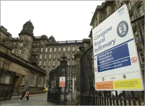  ??  ?? The PFI funded Glasgow Royal Infirmary is one of three Scots hospitals that charges for parking