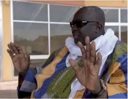  ??  ?? Papa Massata Diack, dont le nom est apparu dans plusieurs affaires, se défend de toute irrégulari­té et exige des preuves.