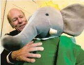  ?? NATHAN DENETTE /THE CANADIAN PRESS ?? Laurent de Brunhoff, who made his career by continuing his father’s series of “Babar” picture books, died Friday at age 98 in Key West, Fla.