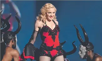  ?? Picture: AP ?? SLOW START: Fans have focused more on the least expensive Madonna tickets.