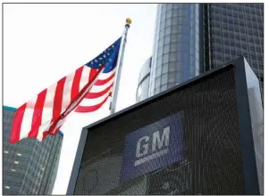  ?? Bloomberg News/JEFF KOWALSKY ?? GM’s recent staff-buyouts offer signals a change in vehicle technology and the company’s need for workers with newer technology skills, experts say.