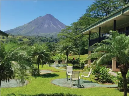  ?? CORTESÍA HOTEL LAVAS TACOTAL PARA EF ?? El hotel se ubica a 10 kilómetros del centro de La Fortuna, carretera a Tilarán.