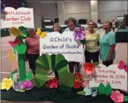  ?? GARY PULEO - MEDIANEWS GROUP ?? Setting the scene for the Norristown Garden Club’s fall flower show are, from left, Honey Bawduniak, Sandy Davis, Patrice Hegarty, Karen Nemeth and Lynn O’Dowd.