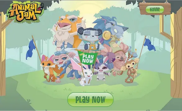  ??  ?? A spokespers­on for National Geographic Kids’ Animal Jam says the majority of the game’s budget goes toward community developmen­t and monitoring.