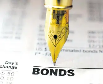  ?? Picture: Shuttersto­ck ?? IN DANGER. Local bonds offer the highest yields of those in the FTSE World Government Bond Index, but to be part of the index, a country’s domestic long-term bonds must be rated investment grade.