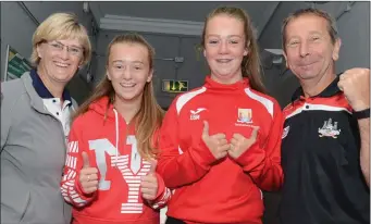  ??  ?? The Barry Murphy family from Coachford who were supporting Cork in the All Ireland hurling semi final at Croke Park.