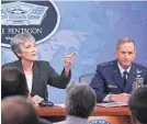  ?? MARK WILSON/GETTY IMAGES ?? Members of Congress want Air Force Secretary Heather Wilson and Chief of Staff David Goldfein to take a closer look.