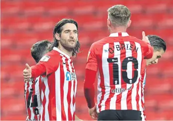  ?? ?? Danny Graham playing for Sunderland AFC during his second spell at the club. Picture by Frank Reid