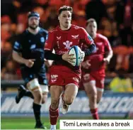 Rowe on rampage as Scarlets suffer - PressReader