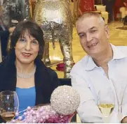  ??  ?? Israeli Ambassador Rafael Harpaz and wife Shulamit.