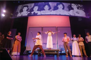  ?? CHRISTOPHE­R J. SOTELO — BRAVA THEATER CENTER ?? “Larry the Musical” follows the life of Filipino labor leader Larry Itliong. It's playing at Brava Theater through April 14.