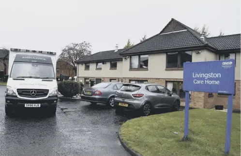  ?? PICTURE: LISA FERGUSON ?? 0 Livingston Care Home faces having its registrati­on cancelled if it fails to make ‘urgent improvemen­ts’