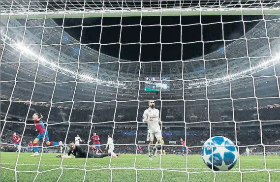  ?? FOTO: AP ?? marcó el tanto del triunfo del CSKA ante un Real Madrid que envió tres balones al poste en la derrota que sufrió en Moscú en la Champions