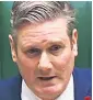  ??  ?? PLEA Sir Keir Starmer