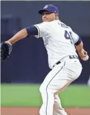  ?? ASSOCIATED PRESS ?? Jhoulys Chacin went 13-10 with a 3.89 ERA in 32 starts for the Padres in 2017.