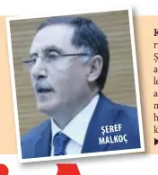  ??  ?? şeref malkoç