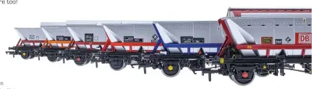  ??  ?? 1:76/4mm scale. 00 gauge Available from Q4 2021 Priced from £22.50 per wagon Buy online or from your local stockist Accurascal­e; all the detail, all the value