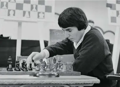  ?? REUTERS ?? La ex jugadora de ajedrez Nona Gaprindash­vili, en una foto de archivo