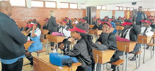  ?? Picture: SUPPLIED ?? HONING MIND SKILLS: Datatec’s aim, through its NGO funding, is to focus pupils on maths and science, essential requiremen­ts for the fourth Industrial Revolution.