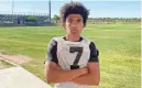  ?? RICHARD OBERT/THE REPUBLIC ?? Basha sophomore cornerback Percy “Trey” Knox, above, will be the only returning player from Basha’s secondary next season. After overcoming a broken ankle this spring, he’s determined to have a big breakout junior season.