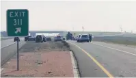  ?? Photo courtesy of the Sutter County Sheriff’s Office ?? Law enforcemen­t arrested a Yuba City man who allegedly engaged in a stolen vehicle pursuit and a standoff which caused Highway 99 and Riego Road to be shutdown on Tuesday morning.