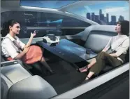  ?? PROVIDED TO CHINA DAILY ?? The fully autonomous 360c concept is redefining how vehicles can be used, according to Volvo.