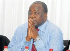  ??  ?? End of term: Tito Mboweni has been removed from the board of directors of the New Developmen­t Bank.