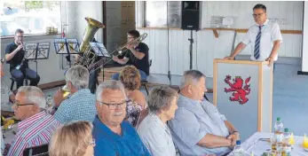  ?? SZ-FOTO: KHB ?? Die Eissportab­teilung feierte ihr 50-jähriges Bestehen.