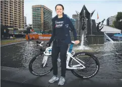  ??  ?? EXCITED: Santos Women's Tour Down Under winner Ruth Winder.