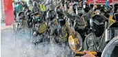  ?? Picture: AFP ?? UNREST AHEAD: A UN report predicts climate change will fuel inequality as it hits developing countries, fuelling street protests like those in Hong Kong, as many people already have limited capacity to resist threats from malnutriti­on, disease and heat stress.