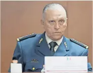  ??  ?? Salvador Cienfuegos, exsecretar­io de la Defensa Nacional