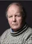  ?? — AFP photo ?? British writer Michael Morpurgo poses during a photo session in Paris. Children’s author Murpurgo finally has a film adaptation he is happy with in the upcoming “Kensuke’s Kingdom”.