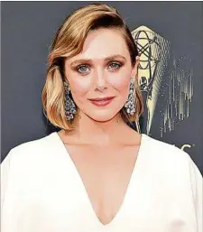  ?? ?? ESTRELLA. Elizabeth Olsen, una actriz en un gran momento en el cine.